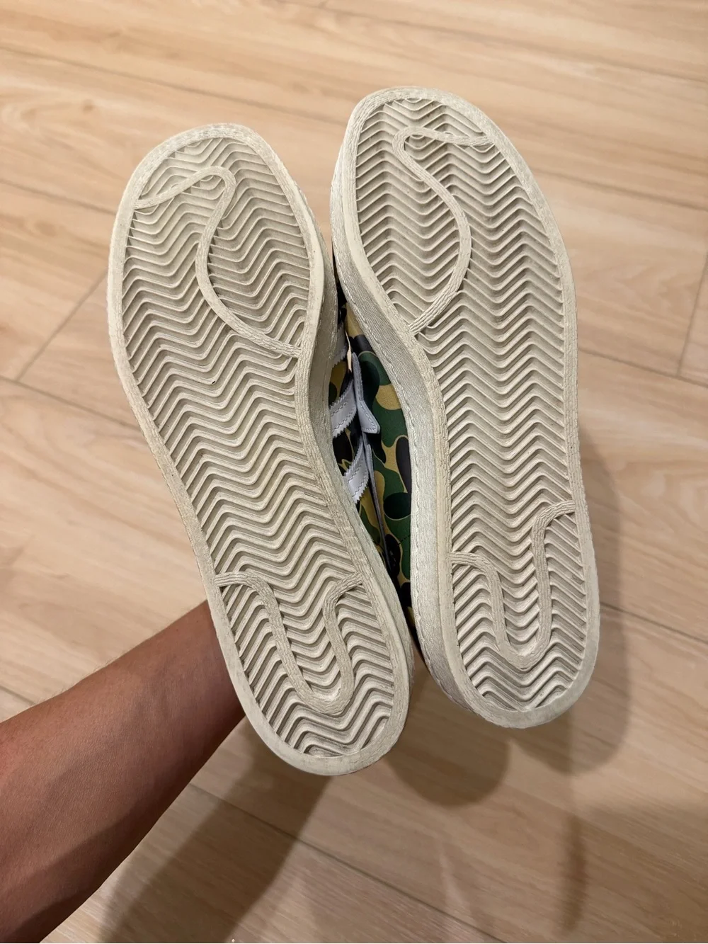 Adidas Superstar BAPE camo sneakers - Picture 12 of 14